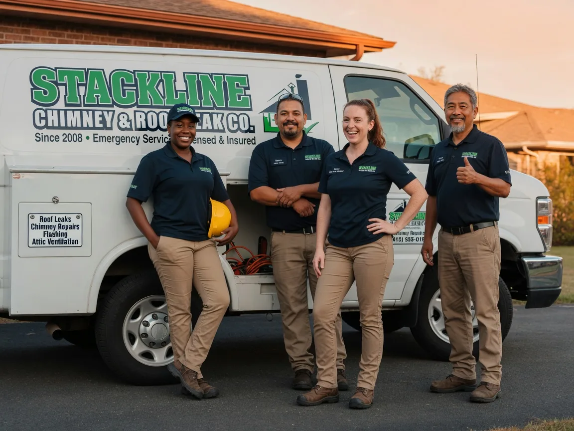Chimney flashing repair company in Clarks, NE